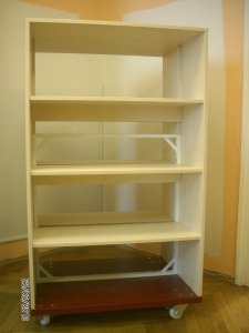 Oboustranný pojízdný regál IDEAL2